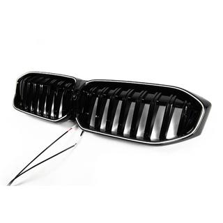 Grille nerki 1-Bar LED (2022+, czarny połysk) BMW 3 Series G20/G21 2018- zdjęcia 3