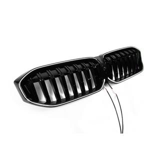 Grille nerki 1-Bar LED (2022+, czarny połysk) BMW 3 Series G20/G21 2018- zdjęcia 4