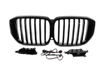 BMW X5 G05 2019–2026 Grille nerkowe 1 Bar LED (2019-2022, czarny połysk) zdjęcia 1