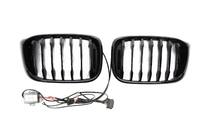 BMW X3 G01 2018- Grille nerki 1 Bar LED (2018-2021, czarny połysk) zdjęcia 6