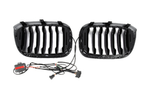 BMW X3 G01 2018- Grille nerki 1 Bar LED (2018-2021, czarny połysk) zdjęcia 10