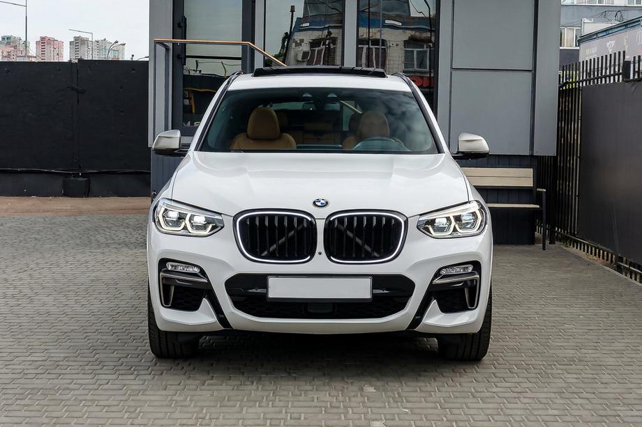 BMW X3 G01 2018- Grille nerki 1 Bar LED (2018-2021, czarny połysk) Image