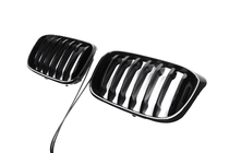 BMW X4 G02 2018- Grille nerki 1 Bar LED (2018-2021, czarny połysk) zdjęcia 3