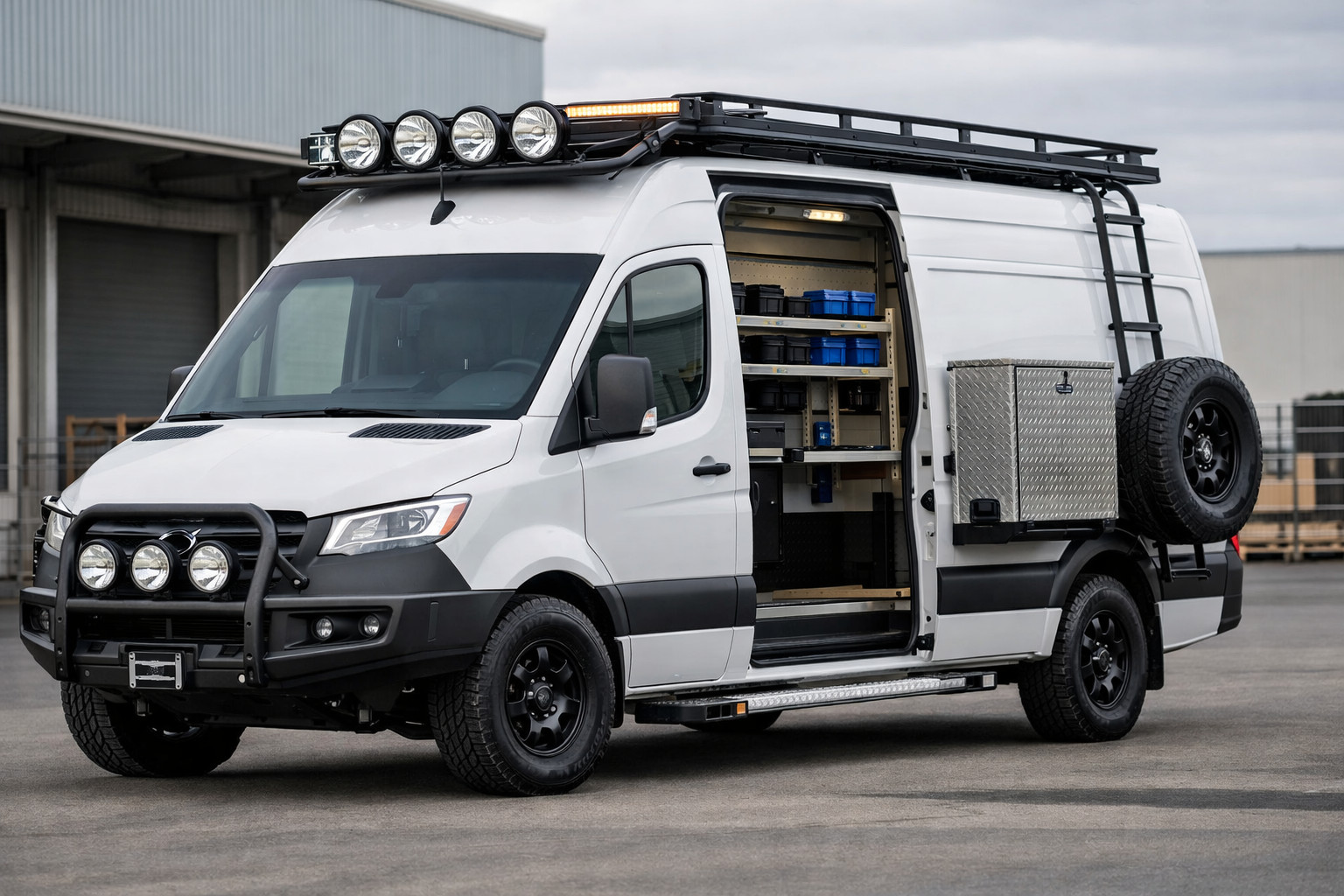 Pakiet modyfikacji Mercedes Sprinter W907/W910 do przewozów komercyjnych