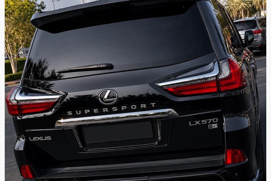 Lexus LX570/450d 2008-2022 Emblemat / znaczek Supersport (3 szt.) Image