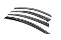 BMW 3 Series F30/F31 2012-2019 Owiewki szyb z czarną listwą Niken Luxury (4 szt.) zdjęcia 2