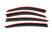 BMW 3 Series F30/F31 2012-2019 Owiewki szyb z czarną listwą Niken Luxury (4 szt.) zdjęcia 4