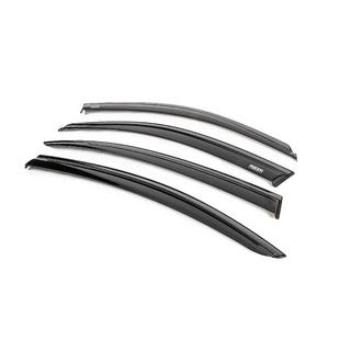 Owiewki szyb z czarną listwą Niken Luxury (4 szt.) BMW 3 Series F30/F31 2012-2019 zdjęcia 2
