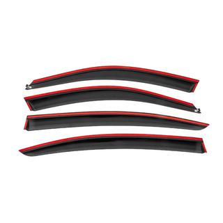 Owiewki szyb z czarną listwą Niken Luxury (4 szt.) BMW 3 Series F30/F31 2012-2019 zdjęcia 4