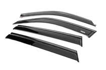 BMW X5 E70 2007-2013 Owiewki szyb z czarną listwą Niken Luxury (4 szt.) zdjęcia 2