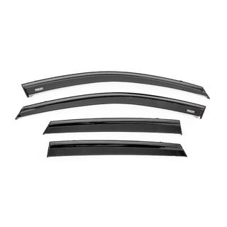 Owiewki szyb z czarną listwą Niken Luxury (4 szt.) Hyundai Tucson NX4 2021- zdjęcia 1