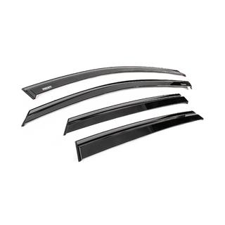 Owiewki szyb z czarną listwą Niken Luxury (4 szt.) Hyundai Tucson NX4 2021- zdjęcia 3