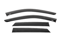 Mercedes ML W164 2005-2011 Owiewki szyb z czarną listwą Niken Luxury (4 szt.) zdjęcia 1