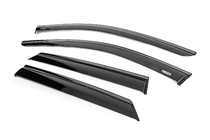 Mercedes ML W164 2005-2011 Owiewki szyb z czarną listwą Niken Luxury (4 szt.) zdjęcia 2