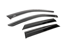 Mercedes ML W164 2005-2011 Owiewki szyb z czarną listwą Niken Luxury (4 szt.) zdjęcia 3