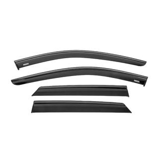 Owiewki szyb z czarną listwą Niken Luxury (4 szt.) Mercedes ML W164 2005-2011 zdjęcia 1