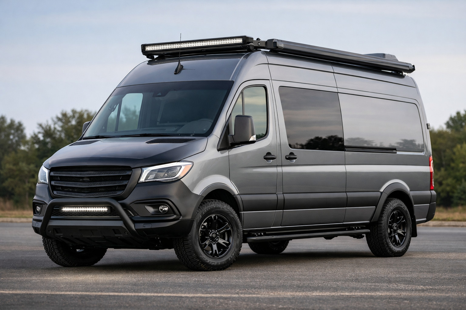 Jakie modyfikacje zewnętrzne Mercedes Sprinter W907/W910 dają efekt droższego auta