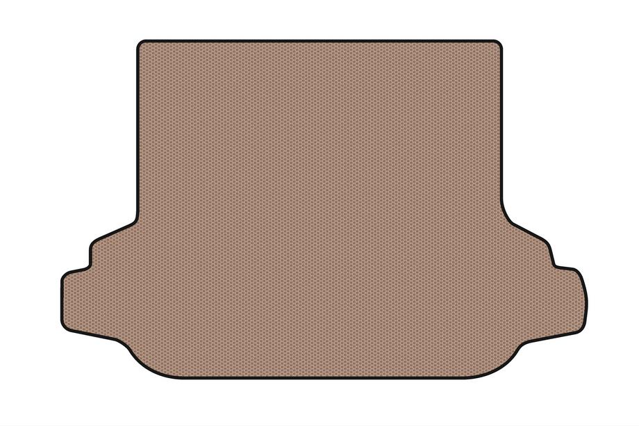 Subaru Outback 2009-2014 Gumowa mata do bagażnika Carsuit (Beżowa) Image