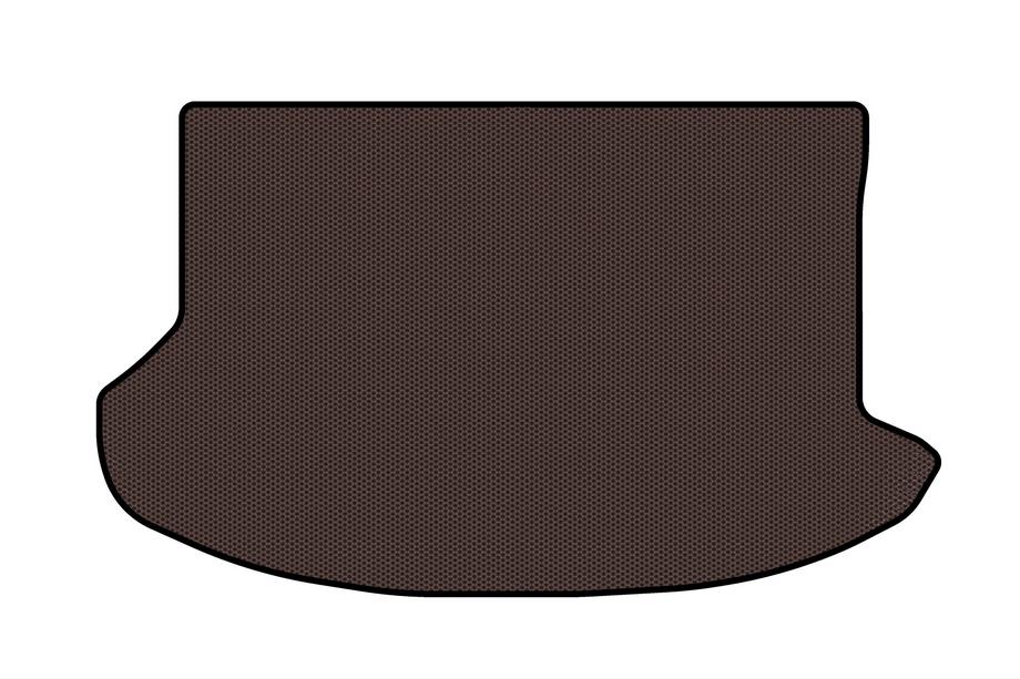 Subaru Impreza 2007-2011 Gumowa mata do bagażnika Carsuit (HB, Brązowy) Image