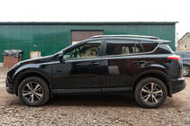 Toyota Rav 4 2013-2018 Relingi dachowe szare OEM (Aluminium) zdjęcia 6