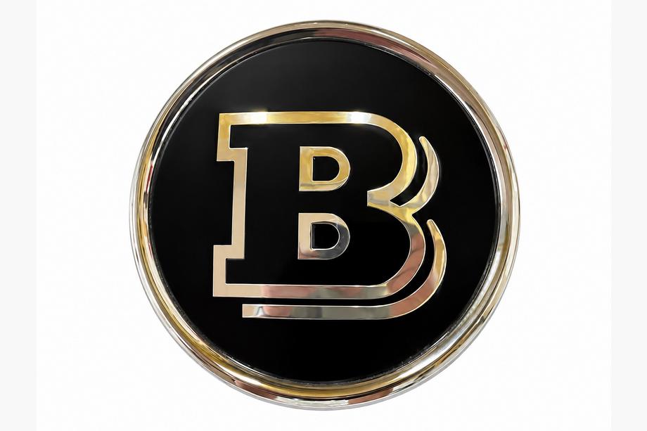 Mercedes G class W463 1990-2018 Emblemat przedni pod szkłem BRB (do wersji po liftingu) Image