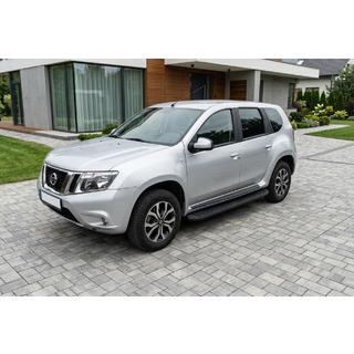 Progi Boczné Tayga Black (2 szt., Aluminium) zdjęcia 1