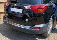 Toyota Rav 4 2013-2018 Listwa bagażnika OmsaLine stal nierdzewna (2013-2016) zdjęcia 1