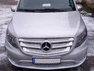 Mercedes Vito/V-class W447 2014- Nakładki na grill 2014-2020 (5 szt, stal nierdzewna) OmsaLine - Włoska Stal Nierdzewna zdjęcia 1