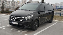 Mercedes Vito/V-class W447 2014- Nakładki na grill 2014-2020 (5 szt, stal nierdzewna) OmsaLine - Włoska Stal Nierdzewna zdjęcia 4