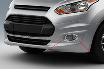 Ford Connect 2014-2021 Nakładki na światła przeciwmgielne (2 szt., stal nierdzewna) zdjęcia 1