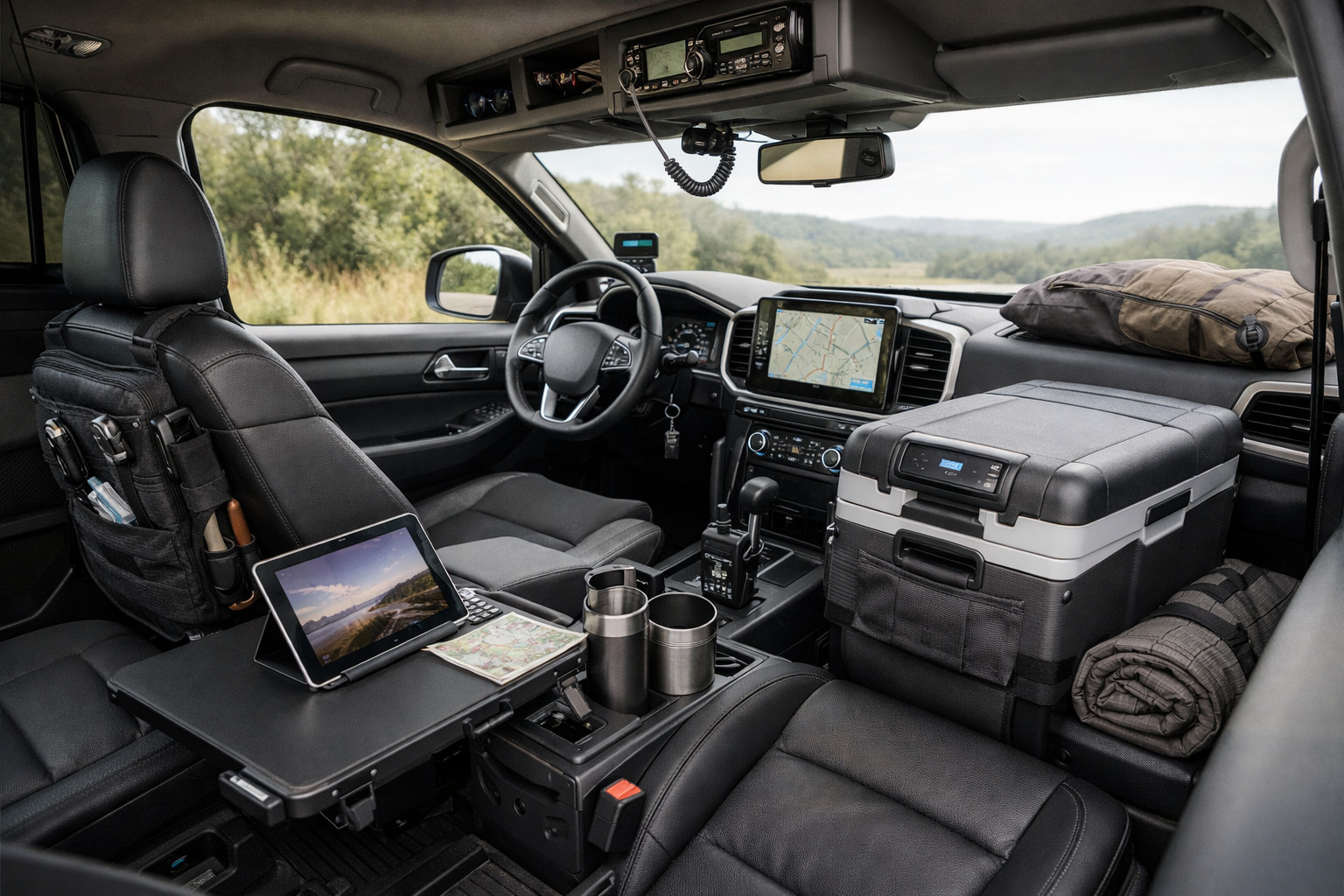 Co warto doposażyć we wnętrzu Volkswagen Amarok na dalekie trasy