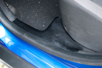 Dacia Duster 2018-2024 Nakładki na progi wewnętrzne EuroCap (4 szt., ABS) zdjęcia 1