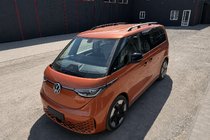 Volkswagen ID BUZZ 2022- Relingi Dachowe Chromowane (Turecki Design) Stopa Metalowa zdjęcia 1