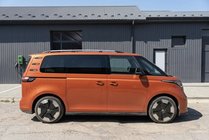 Volkswagen ID BUZZ 2022- Relingi Dachowe Chromowane (Turecki Design) Stopa Metalowa zdjęcia 5