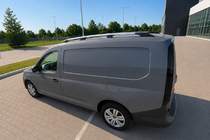 Volkswagen Caddy 2020- Relingi dachowe chromowane (turecki design) zdjęcia 2