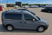 Ford Connect 2021- Relingi dachowe chromowane (turecki design) Baza Maxi, Metalowe Stopy zdjęcia 2