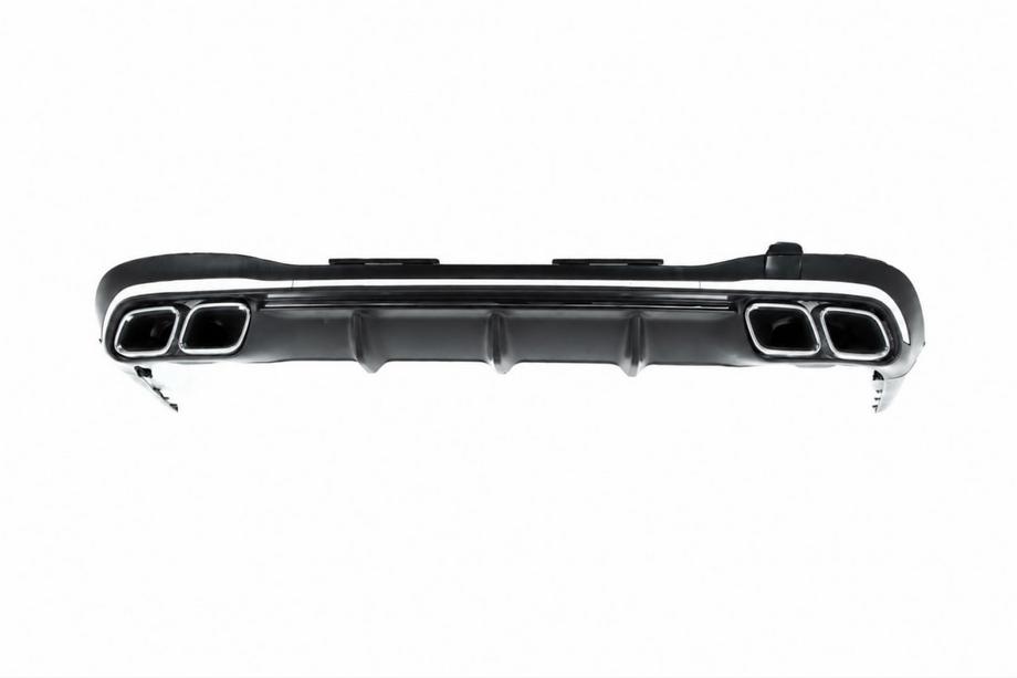 Mercedes S-class W223 2020- Dyfuzor tylny z końcówkami wydechu AMG S63 Silver Image