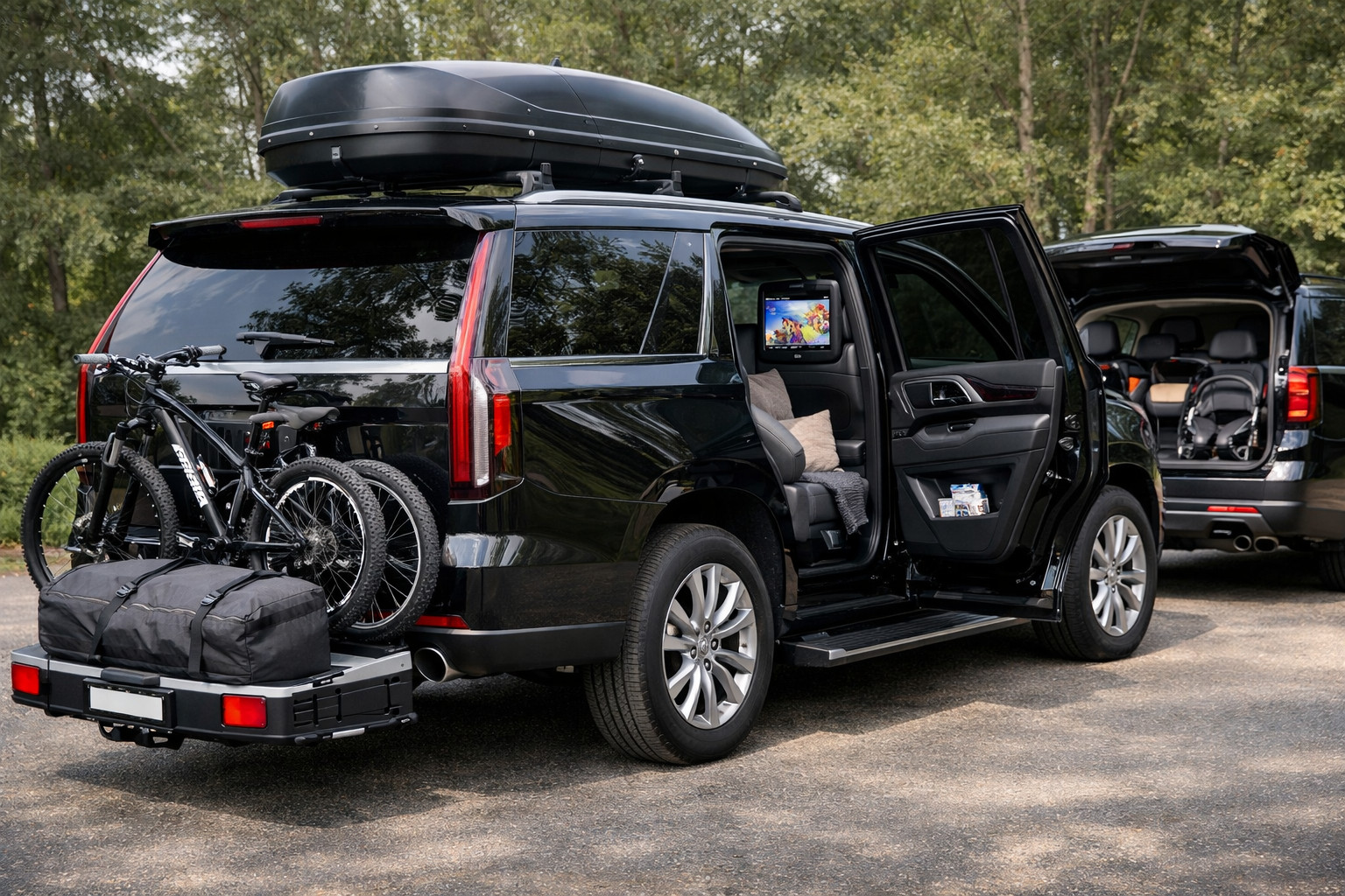 Pakiet modyfikacji Cadillac Escalade 2020+ na rodzinne podróże i codzienny komfort