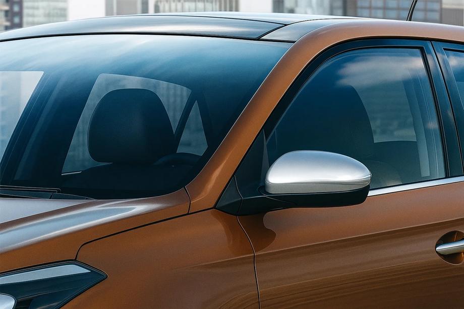 Hyundai I-20 2014-2020 Nakładki na Lusterka V1 (2 szt, Stal Nierdzewna) Image