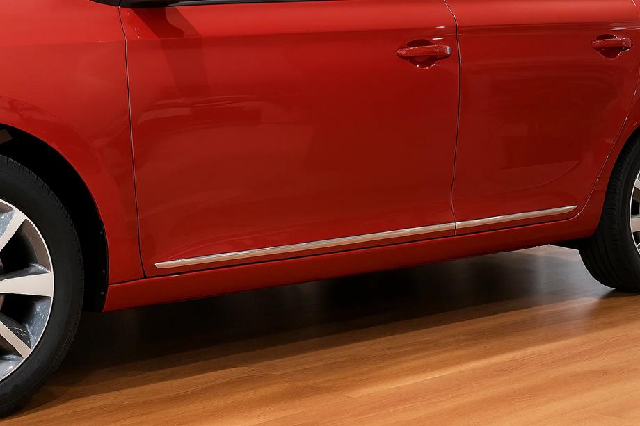 Hyundai I-20 2014-2020 Listwy Drzwiowe Stal Nierdzewna (4 szt) Image