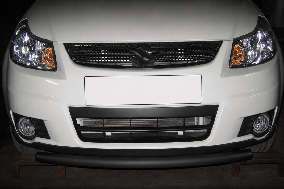 Suzuki SX4 2006-2013 Przedni pałąk ST008 Black (stal nierdzewna) Image