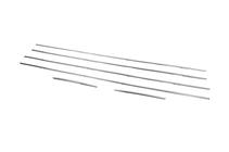 Hyundai I-20 2014-2020 Dolne listwy szyb stal nierdzewna (6 szt.) zdjęcia 2