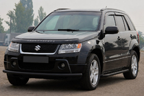Suzuki Grand Vitara 2005-2017 Przedni pałąk ST008 Black (stal nierdzewna) zdjęcia 1
