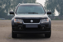 Suzuki Grand Vitara 2005-2017 Przedni pałąk ST008 Black (stal nierdzewna) zdjęcia 2