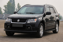 Suzuki Grand Vitara 2005-2017 Przedni pałąk ST008 Black (stal nierdzewna) zdjęcia 4