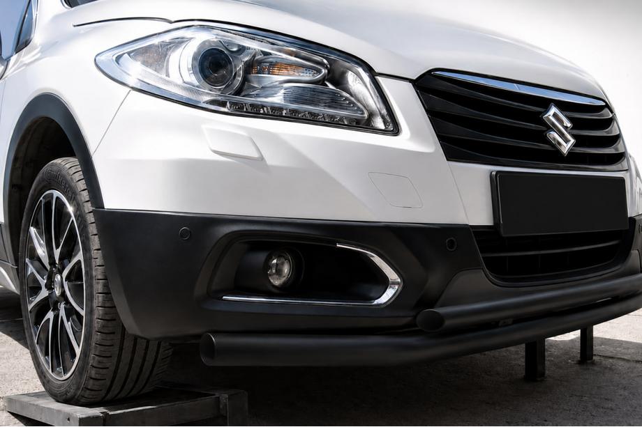 Suzuki SX4 S-Cross 2013-2016 Przedni pałąk ochronny ST014 Black (stal nierdzewna) Image