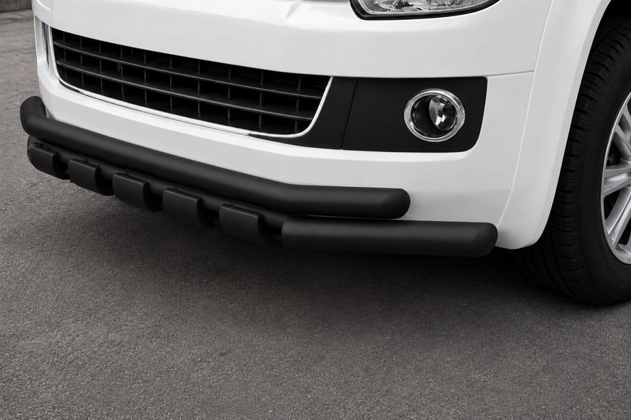 Volkswagen T5 Multivan 2003–2010 Orurowanie przednie ST015 Black (stal nierdzewna) Image