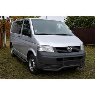 Orurowanie przednie fala ST007 Black (stal nierdzewna) Volkswagen T5 Transporter 2003-2010 zdjęcia 1