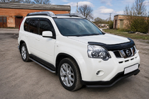 Nissan X-trail T31 2007-2014 Orurowanie przednie ST007 Black (stal nierdzewna) zdjęcia 1