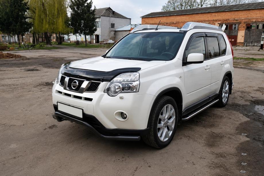 Nissan X-trail T31 2007-2014 Orurowanie przednie ST007 Black (stal nierdzewna) Zdjęcia 3